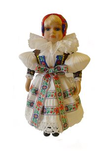 Porcelánová bábika - Hanačka 40 cm